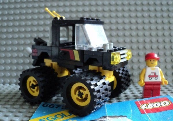 6675 Road & Trail 4 X 4, compleet incl handleiding, Kinderen en Baby's, Speelgoed | Duplo en Lego, Ophalen of Verzenden, Gebruikt