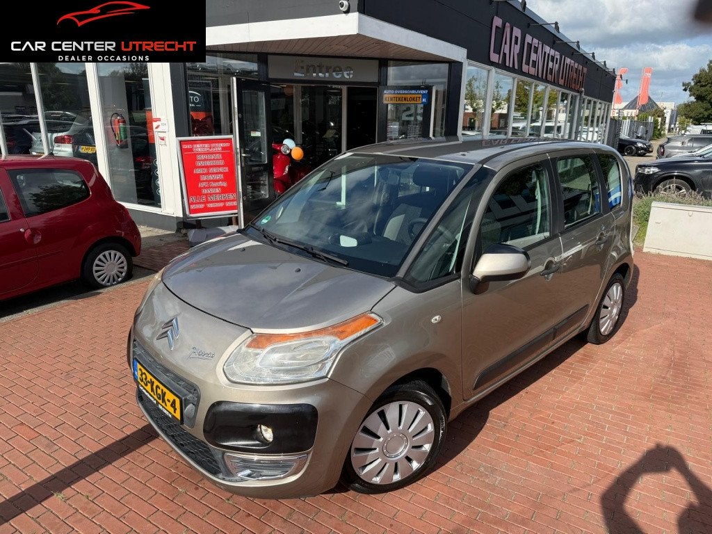 Citroën C3 Picasso 1.6 VTi Aura | airco | cruise control |, Auto's, Euro 5, Gebruikt, 4 cilinders, Beige