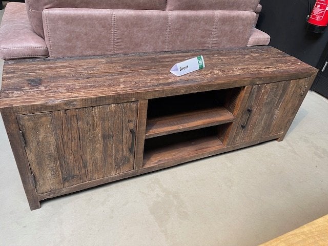 TV meubel 160cm br massief Oud hout voorraad Summer sale, TV meubel 160cm br massief Oud hout voorraad snelle levering, 1 of 2 laden