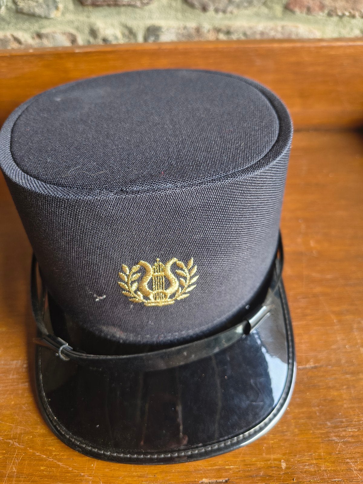 Vintage Franse Pet - Muziekkorps Uniform, Ophalen of Verzenden, Gedragen, IHASSING BV Amersfoort, Pet