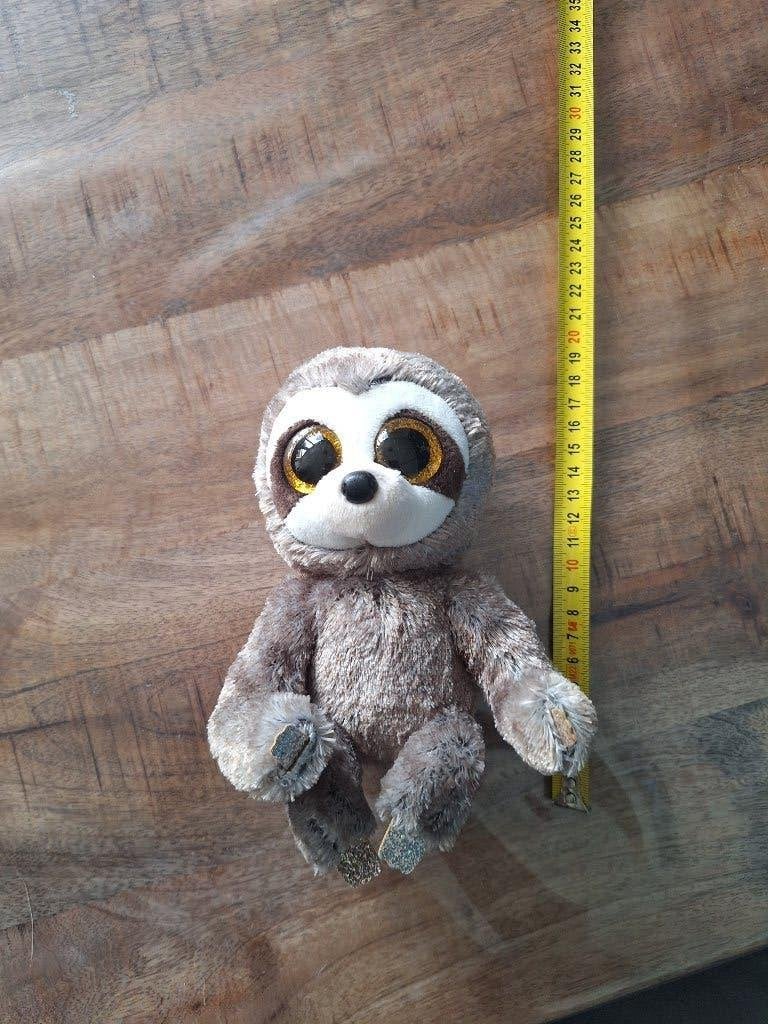 Luiaard ty knuffel, Ophalen of Verzenden, Zo goed als nieuw, Overige typen, Klein (minder dan 20 cm)