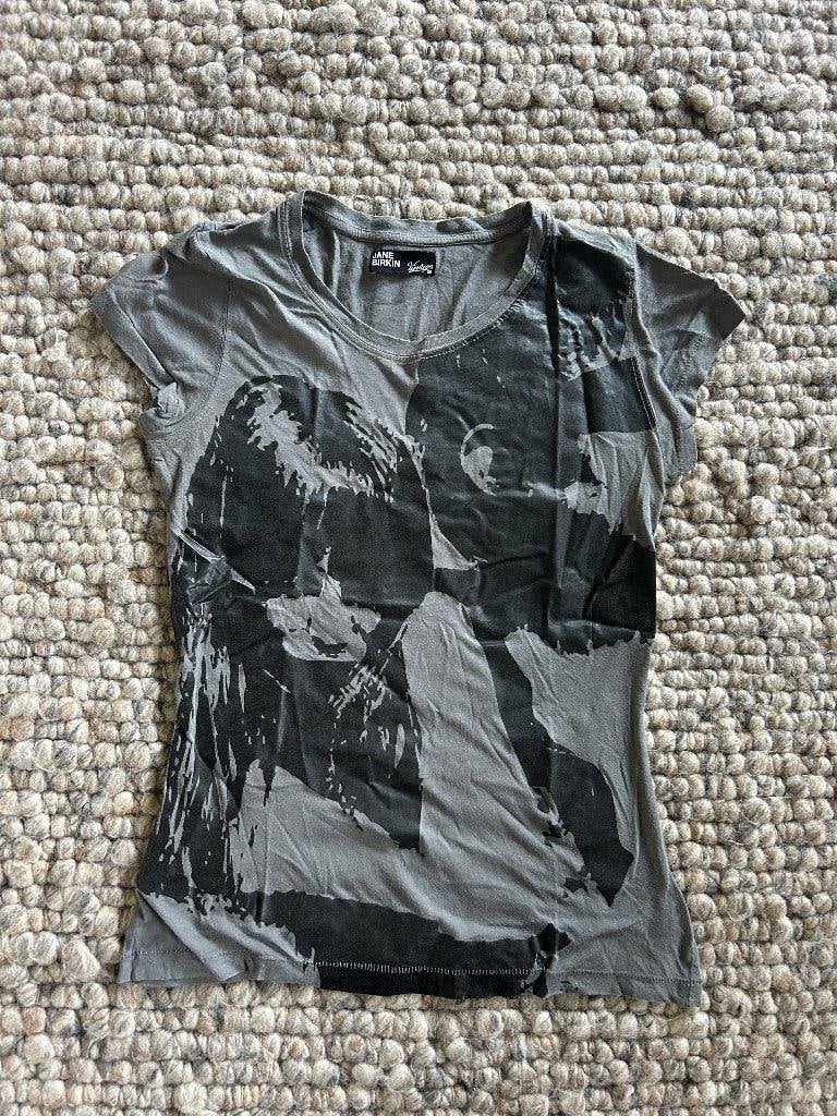 Geweldig apart shirt JANE BIRKIN Vintage 55 maat XS, Ophalen of Verzenden, Gedragen, Maat 34 (XS) of kleiner, Korte mouw