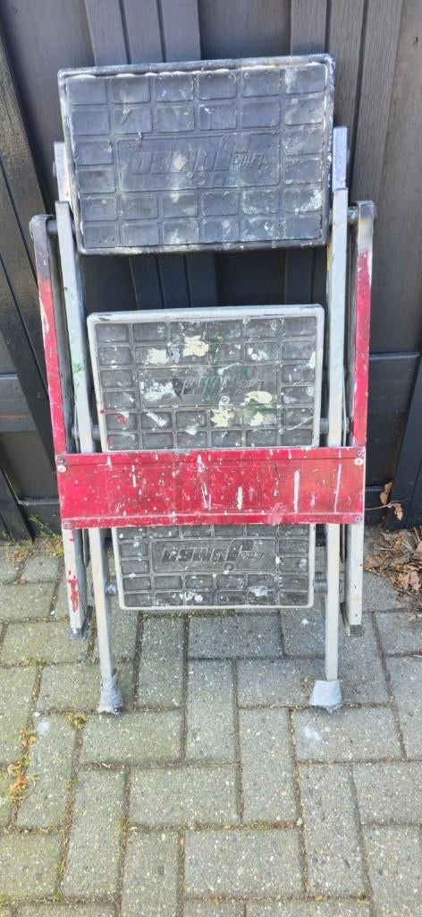 3 traps Little Jumbo trap, Doe-het-zelf en Verbouw, Ophalen, Trap, Zo goed als nieuw, Opvouwbaar of Inschuifbaar