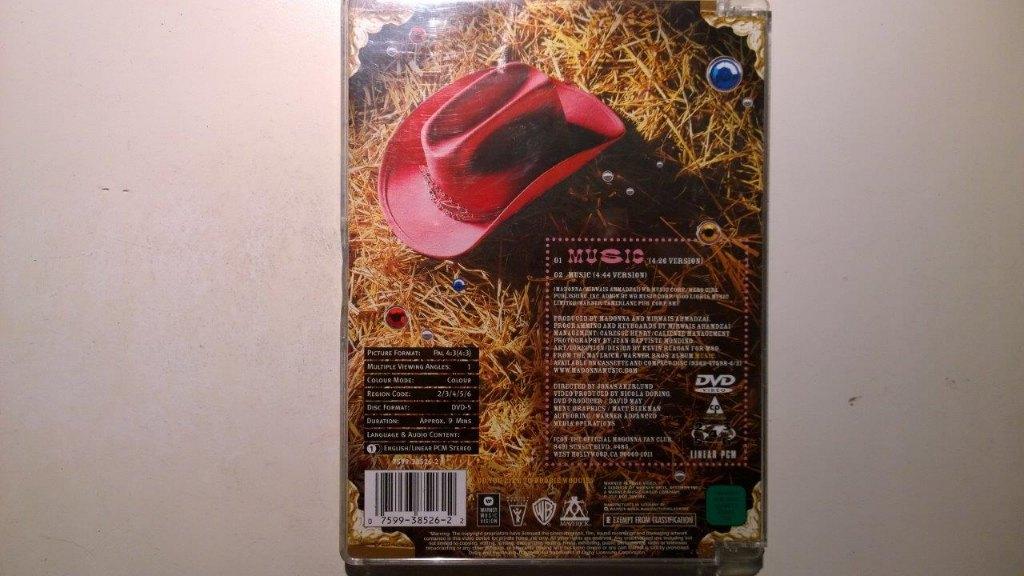 Madonna - Music (DVD), Alle leeftijden, Ophalen of Verzenden, Zo goed als nieuw, Muziek en Concerten