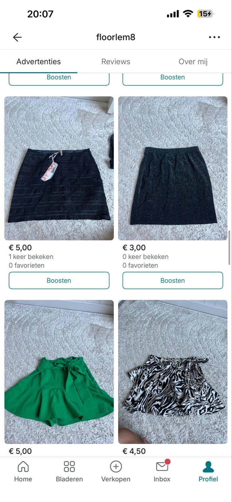 Vinted Kleding Bundel: Goede Prijzen & Kortingen (XS-XXXXL), Ophalen of Verzenden, Gedragen