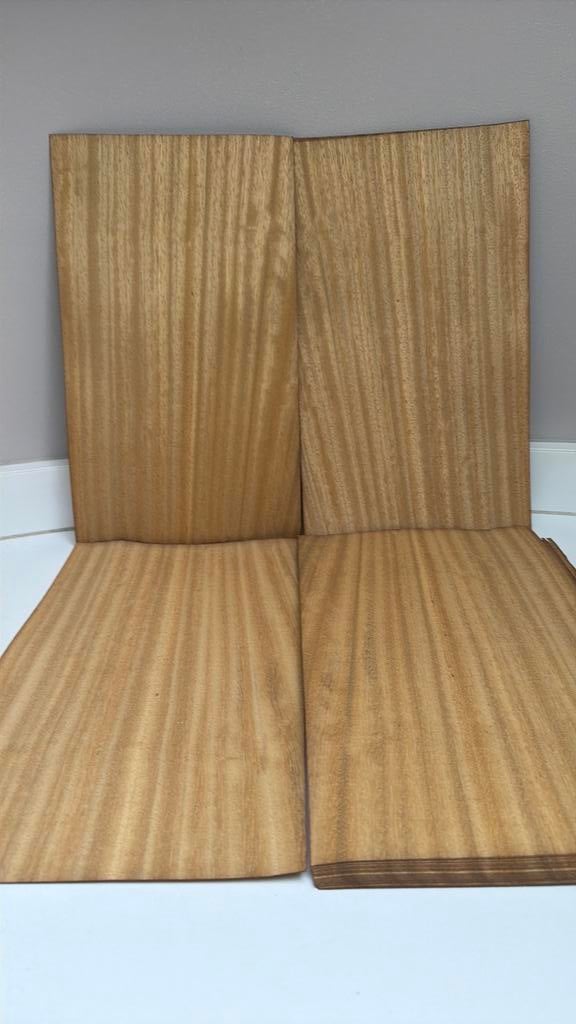 Iroko fineer 40x23cm 15 vellen voor €5, Verzenden, Nieuw, Meerdere media, Kunst en Creatief