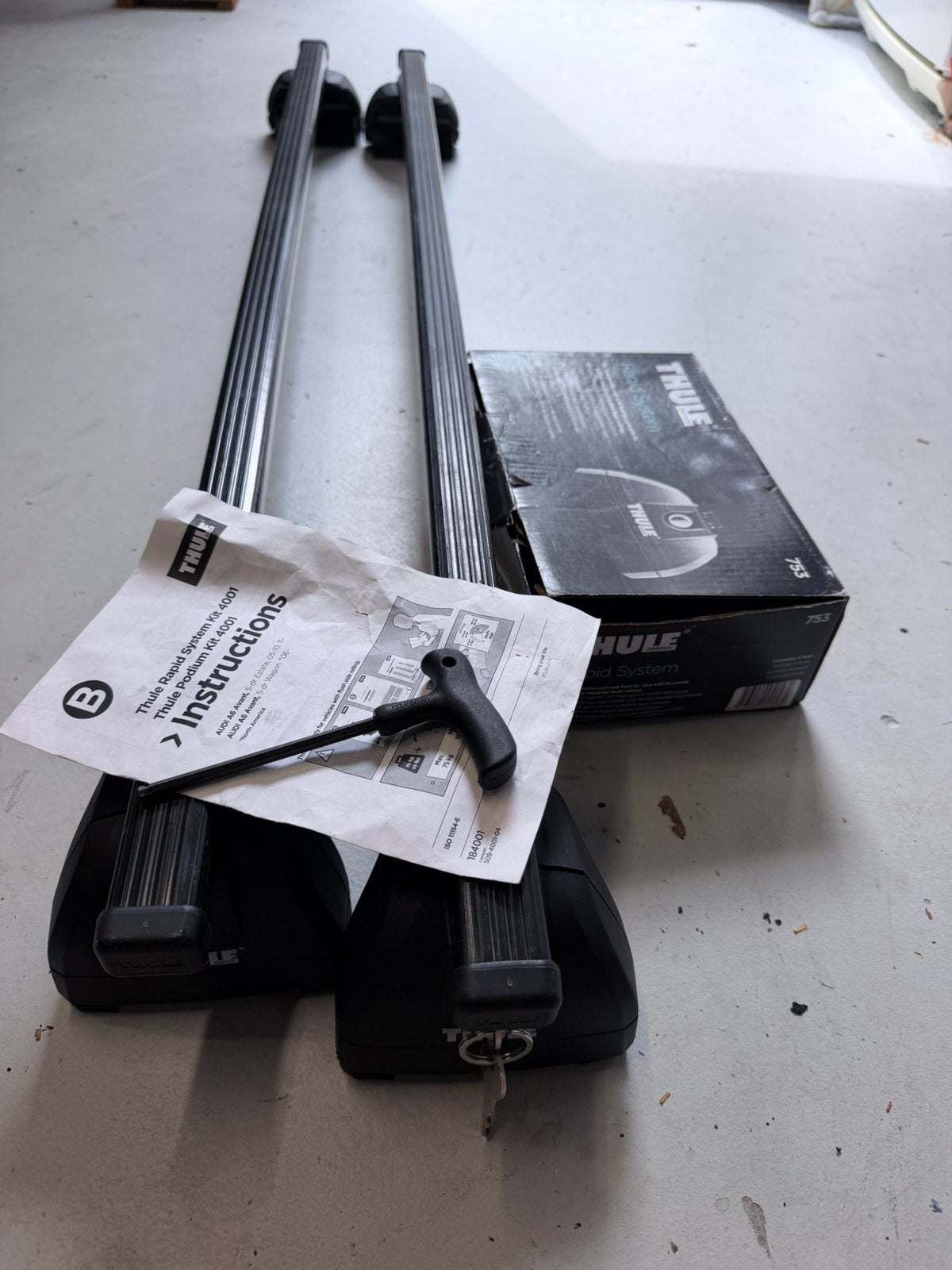 Thule Dakdragers Audi A6 Avant, Ophalen, Zo goed als nieuw