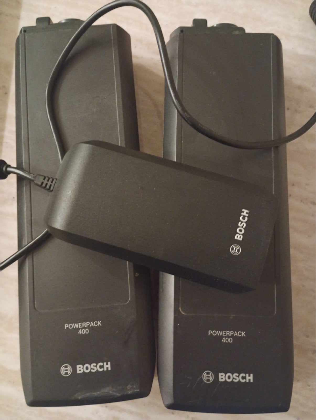 Bosch PowerPack 400 E-bike Accu's met Oplader, Gebruikt