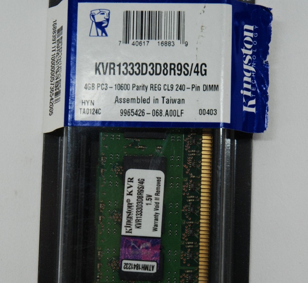 Server Geheugen 4 x 4 Gb ECC DDR3, Server, DDR3, Ophalen of Verzenden, Zo goed als nieuw