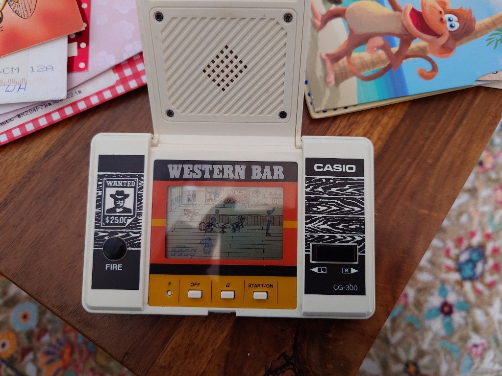 Handheld Casio Western bar, Gebruikt, Shooter, 1 speler, Ophalen of Verzenden