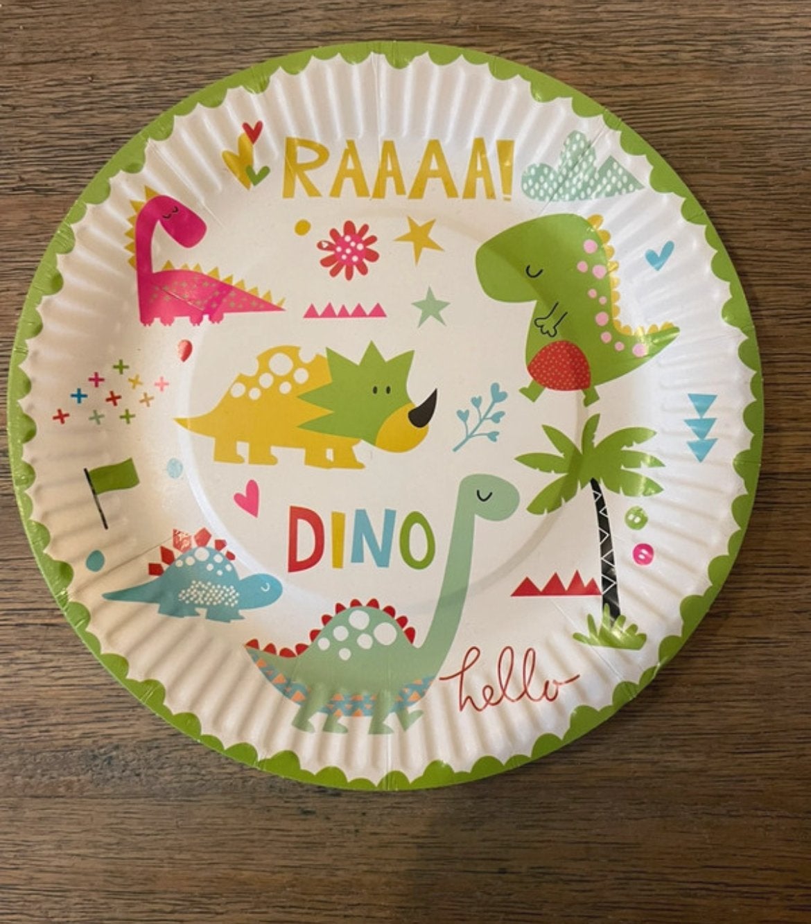 Dinosaurus Feestpakket: Borden, Slingers, Rietjes & Meer!, Ophalen of Verzenden, Gebruikt, Versiering, Verjaardag