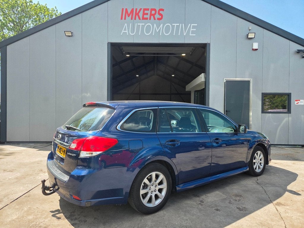 Subaru Legacy Touring Wagon 2.0i Luxury 4X4| LPG | Stoelverw, Auto's, Subaru, 1994 cc, Euro 5, Gebruikt, Zwart