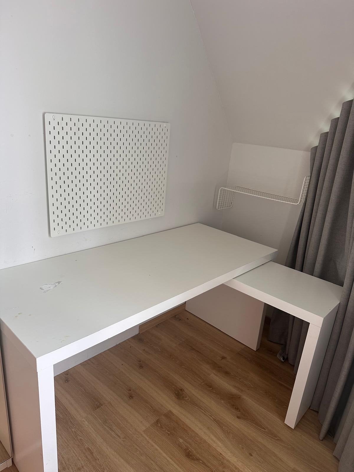 IKEA hoekbureau 152x84 cm, Ophalen, Opbergruimte, Gebruikt, Spaanplaat of MDF