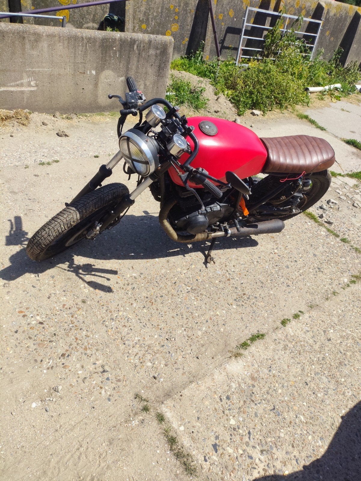 Suzuki gsx400 e 1986 unieke look, Motoren, Ophalen, Gebruikt
