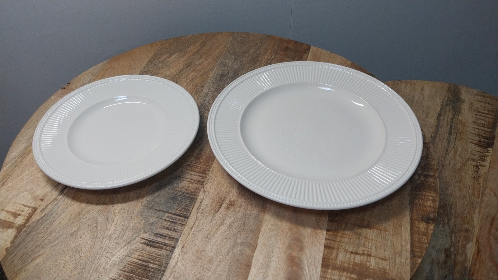 Wedgewood, ontbijt en diner borden, Ophalen, Gebruikt, Aardewerk, Bord(en)