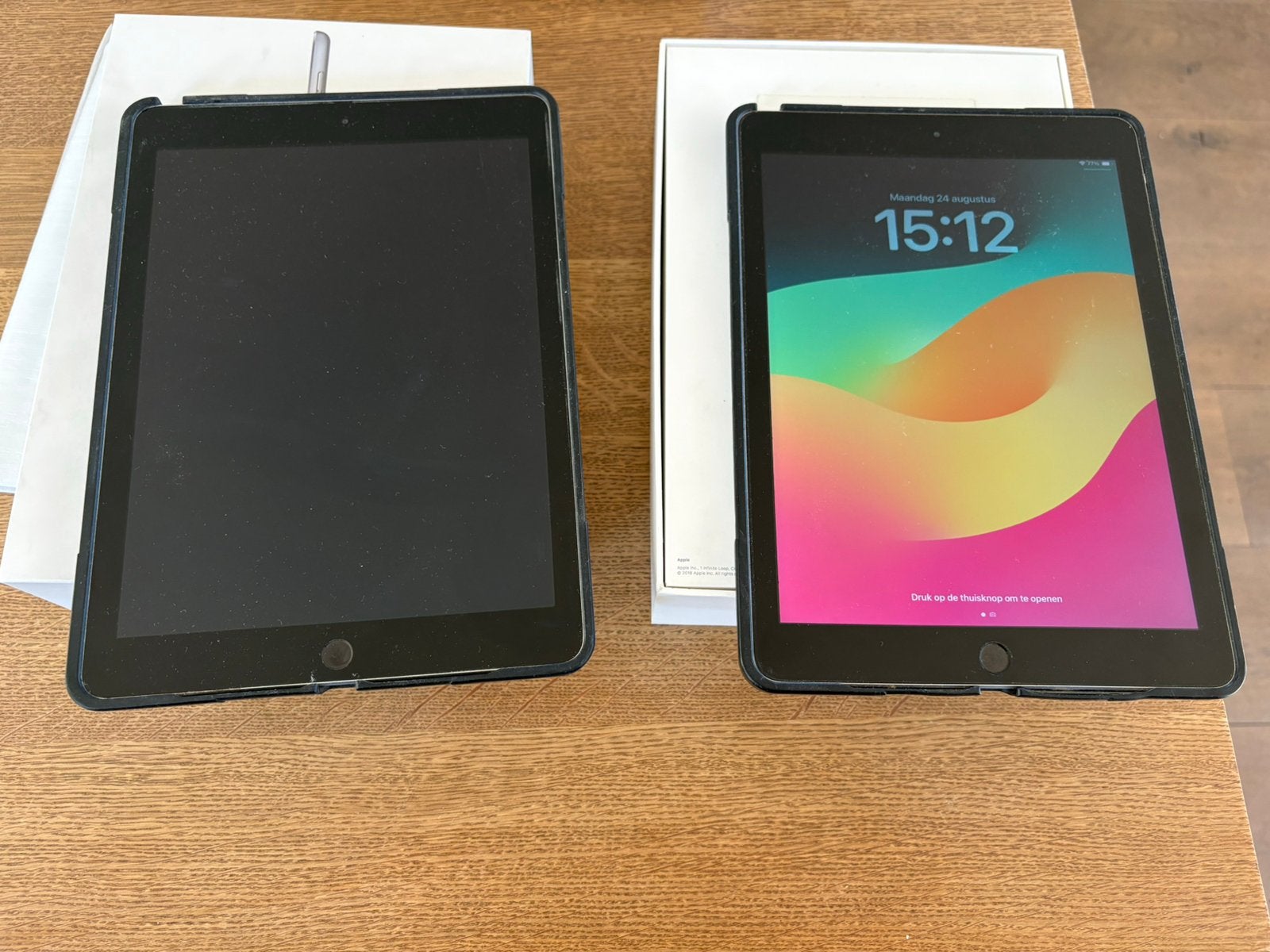 2 x Apple iPad 6 WiFi 32GB, Computers en Software, Apple iPads, 10 inch, Gebruikt, 32 GB, Apple iPad