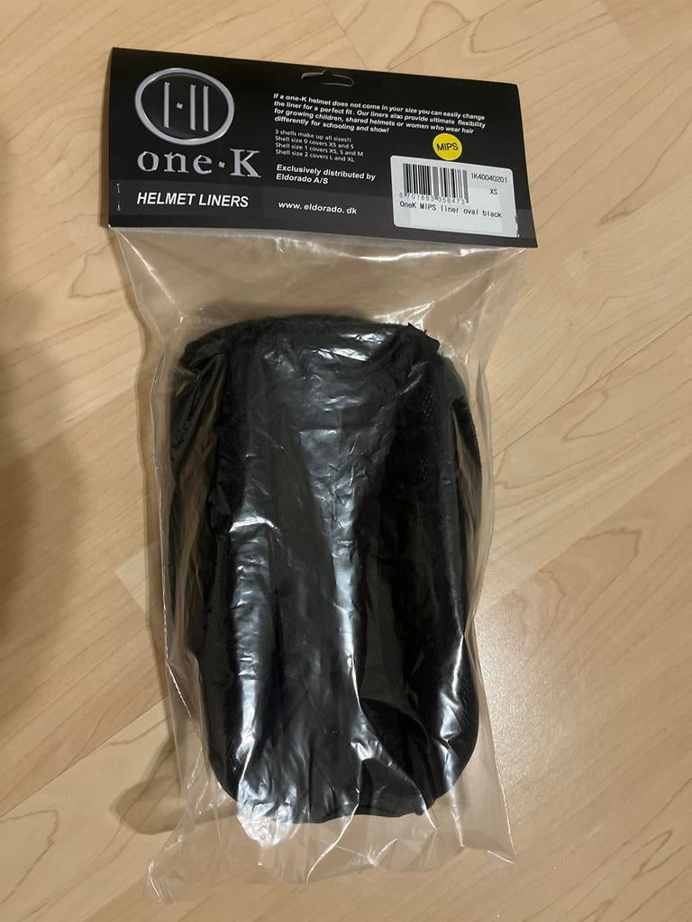 OneK MIPS Helmvoering Ovaal Zwart - Maat XS, Dieren en Toebehoren, Ophalen of Verzenden, Nieuw, Kinderen, Cap