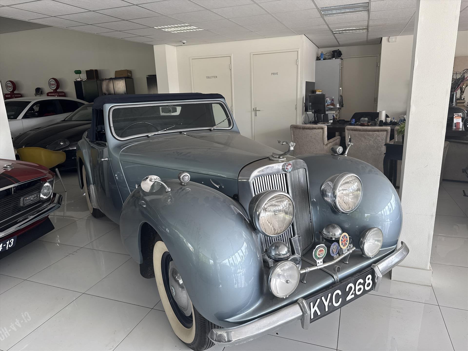 Triumph 2000 roadster, Auto's, Triumph, Gebruikt, Overige modellen, Cabriolet, Blauw