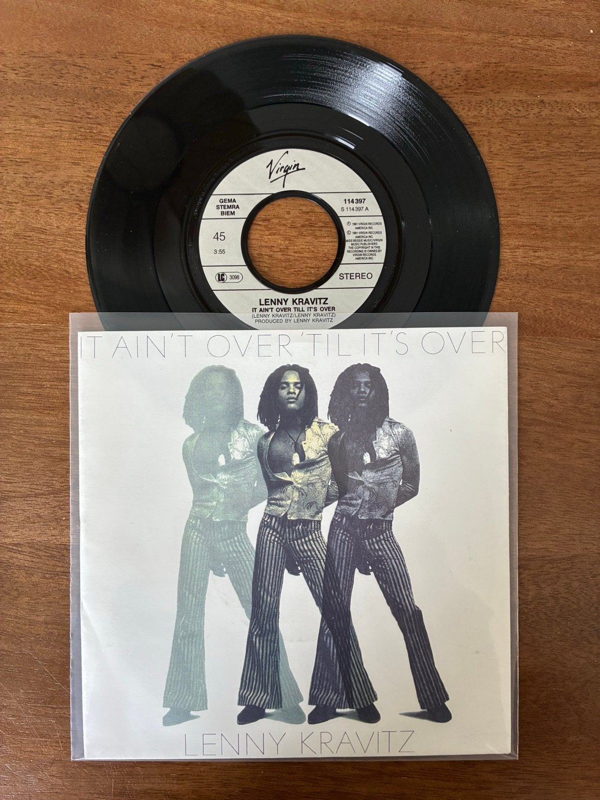 Lenny Kravitz - It ain’t over ‘till it’s over, Ophalen of Verzenden, 7 inch