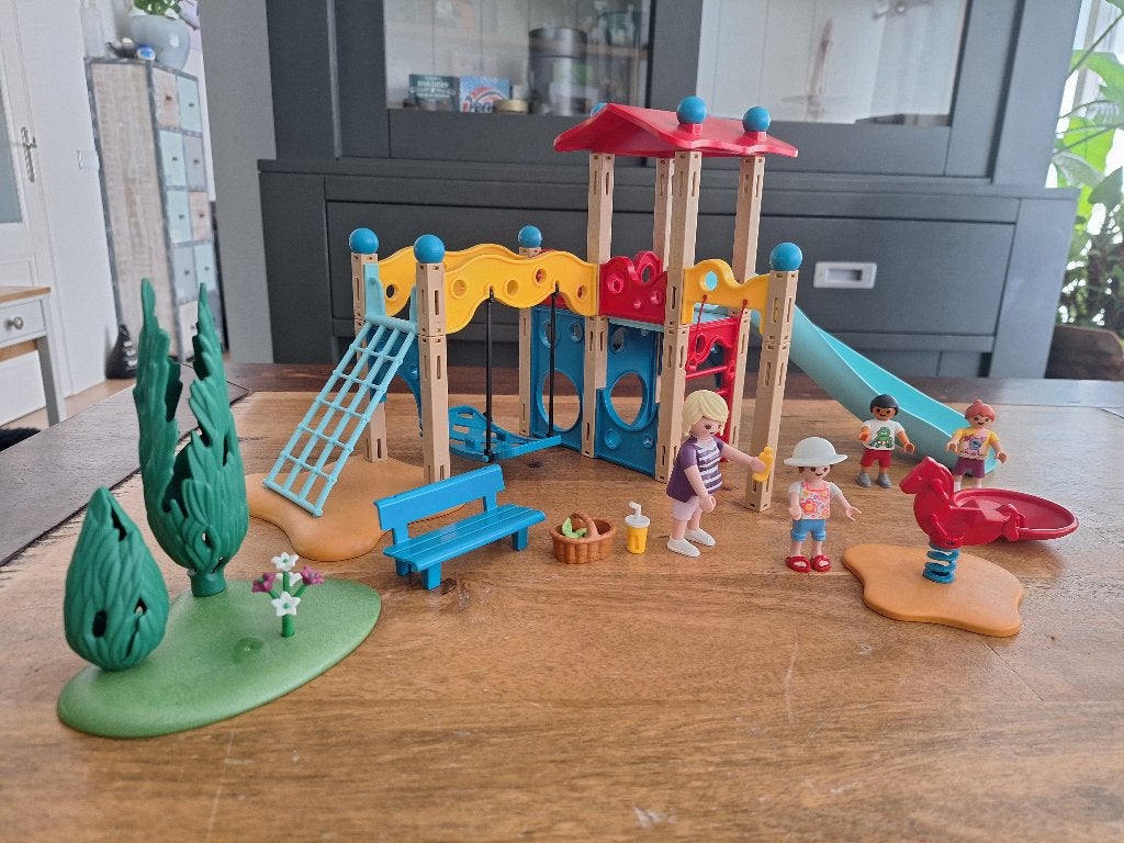 Playmobil Speeltuin 9423 Compleet, Gebruikt, Complete set, Overige typen, Ophalen of Verzenden