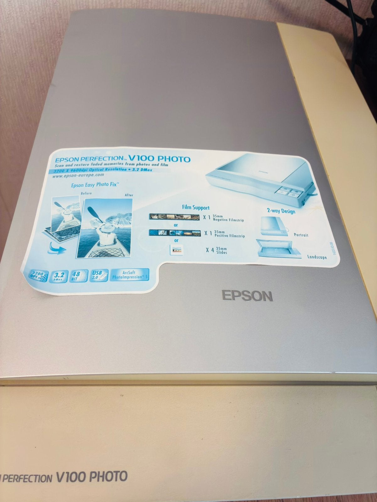 Epson Perfection V100 Photo, Ophalen, Gebruikt, Fotoscanner, Epson