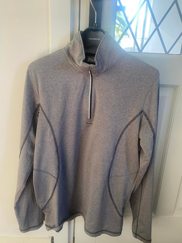 Grijze Ski Pully - Maat M/L, Overige merken, Ophalen of Verzenden, Zo goed als nieuw, Kleding