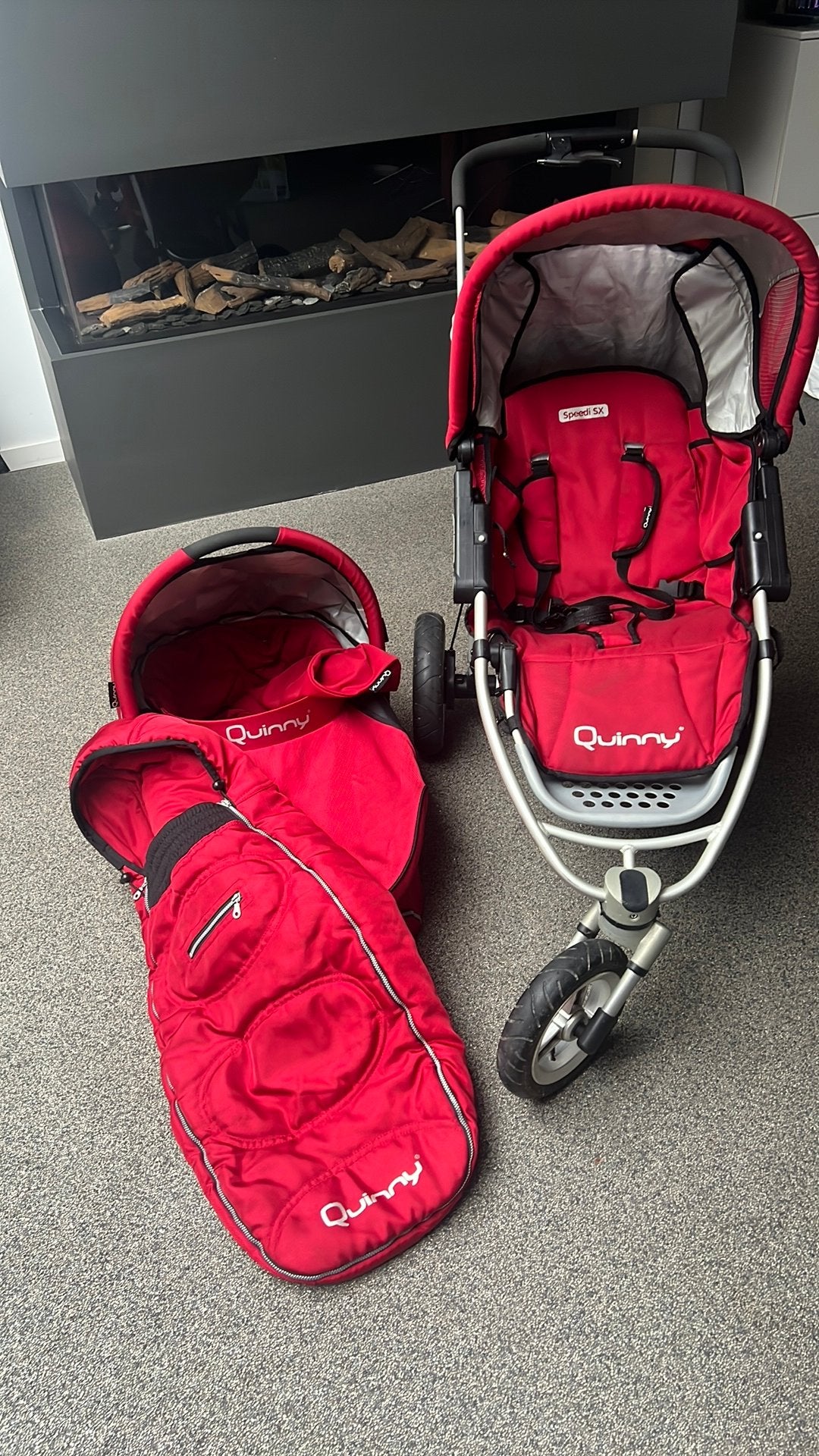Te koop easywalker merk Quiny type Speedi SX, Ophalen, Gebruikt, Luchtbanden, Quinny