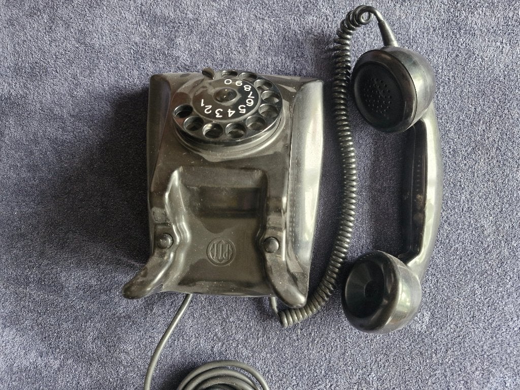 Authentieke PTT bakeliettelefoon uit de jaren '50, Ophalen of Verzenden