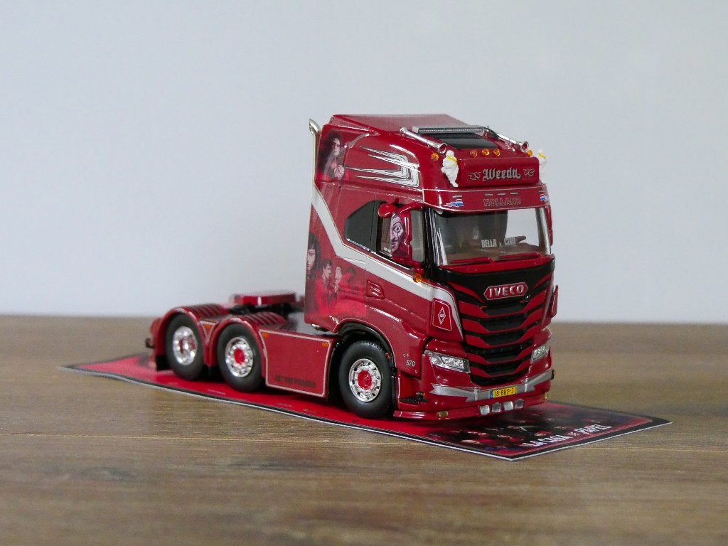 Tekno Weeda Transport Iveco "La Casa de Papel", Ophalen of Verzenden, Nieuw, Bus of Vrachtwagen, Tekno