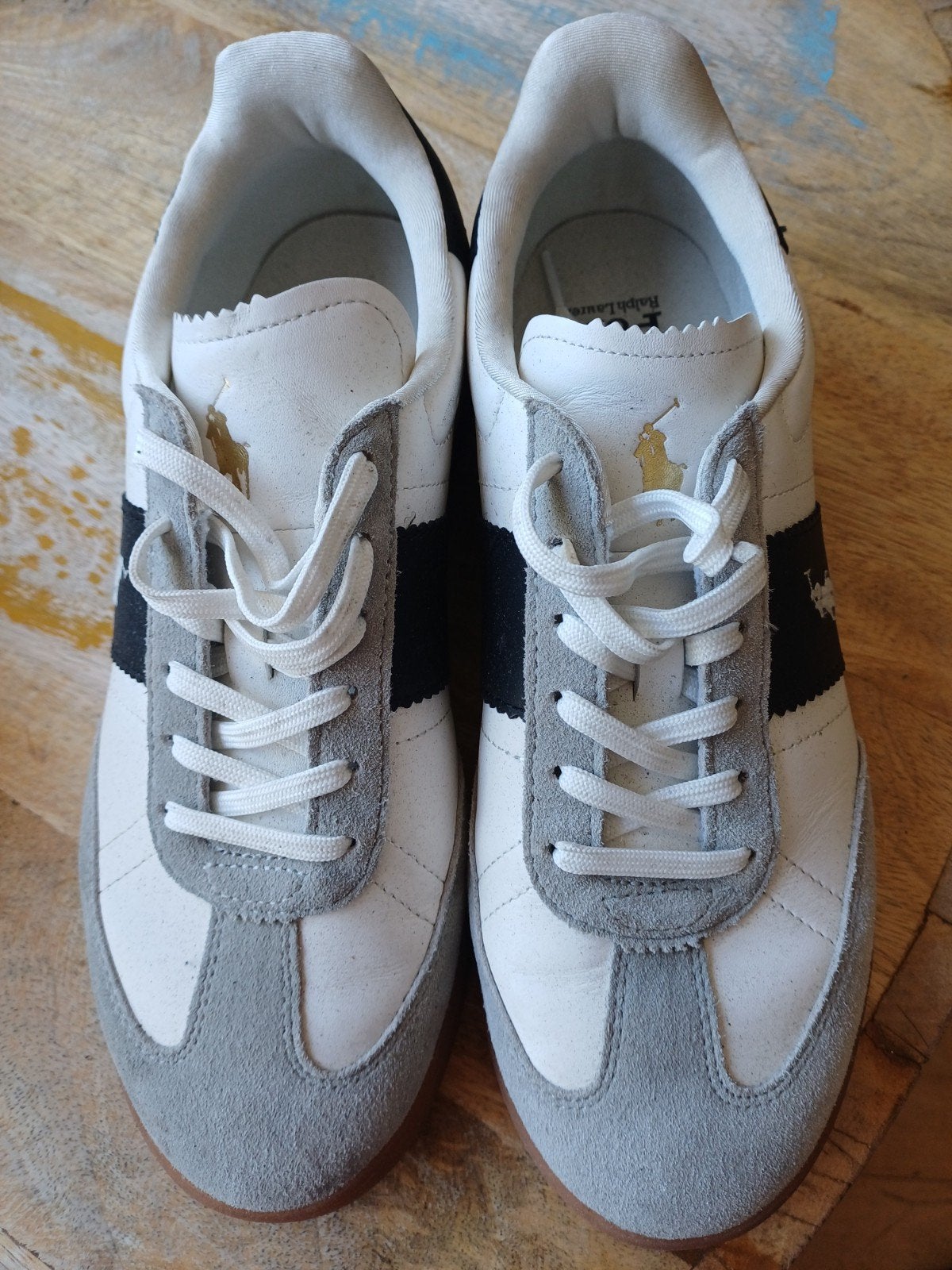 Polo Ralph Lauren Sneakers Maat 42, Wit, Ophalen of Verzenden, Polo Ralph Lauren, Sneakers of Gympen