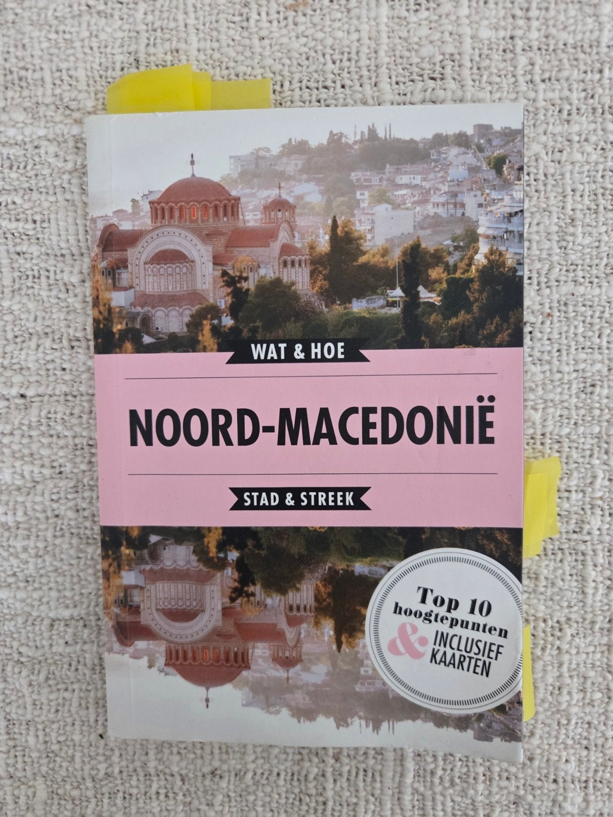 Reisgids Noord-Macedonie - Wat & Hoe, Europa, Ophalen of Verzenden, Reisgids of -boek, Gelezen