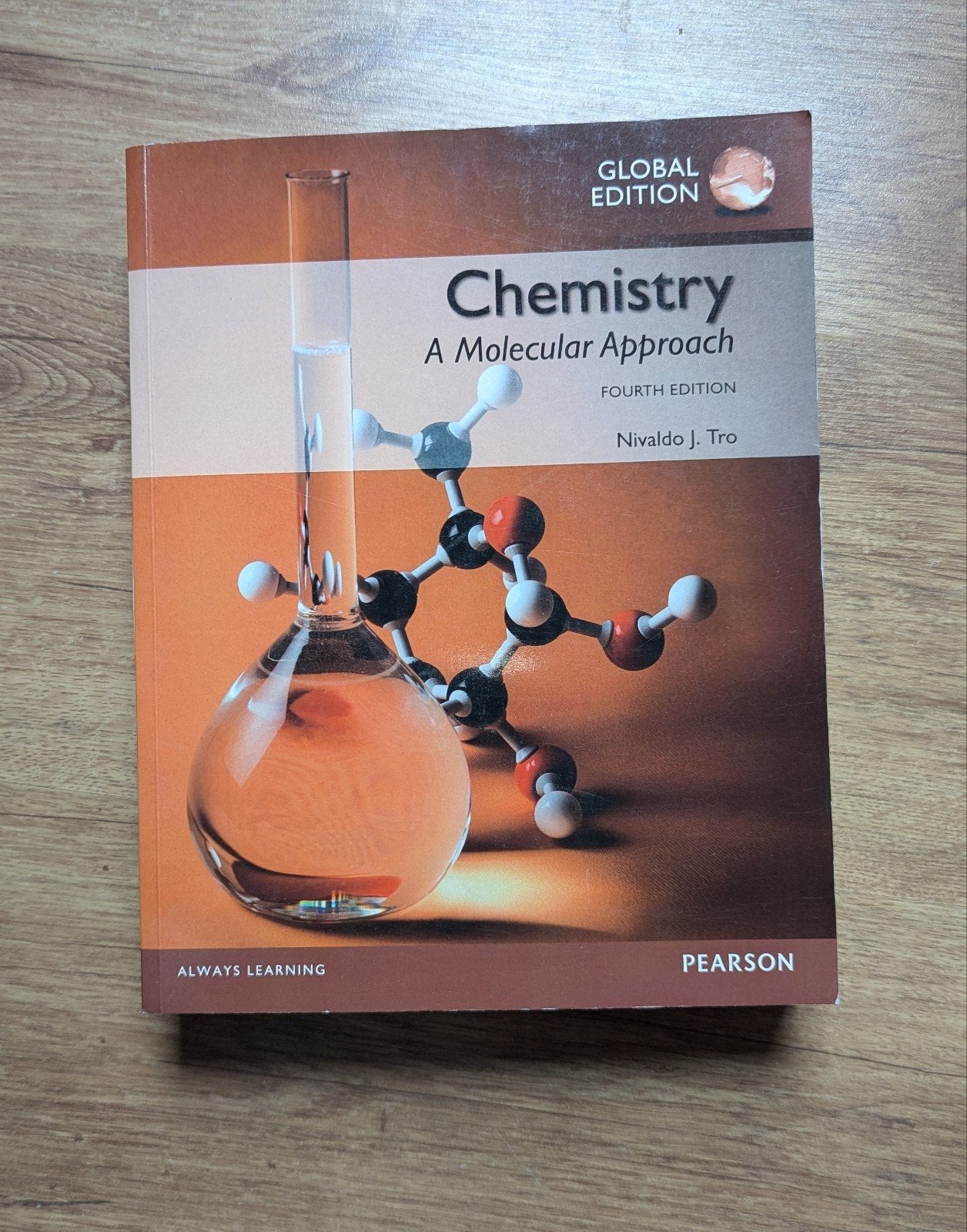 Chemistry: A Molecular Approach - Nivaldo J. Tro Global Edit, Boeken, Ophalen of Verzenden, Zo goed als nieuw, HBO, Nivaldo J. Tro