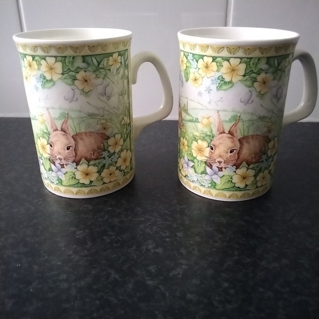 royal doulton " woodland friends " mokken, Ophalen of Verzenden, Overige stijlen, Kop(pen) en/of Schotel(s)