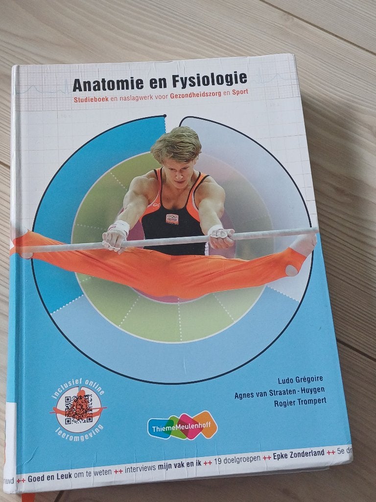 Anatomie en fysiologie, Boeken, Ophalen of Verzenden, Zo goed als nieuw, Overige niveaus, Overige vakken