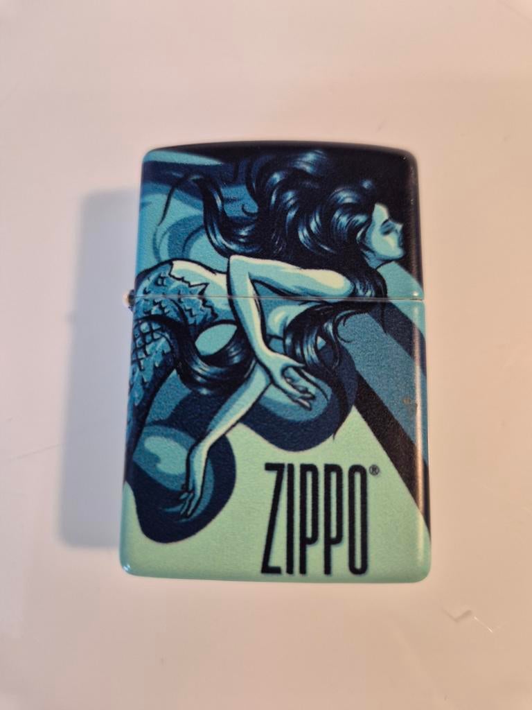 Zippo Mermaid 540 Design Stormaansteker Nieuw, Ophalen of Verzenden, Nieuw, Aansteker