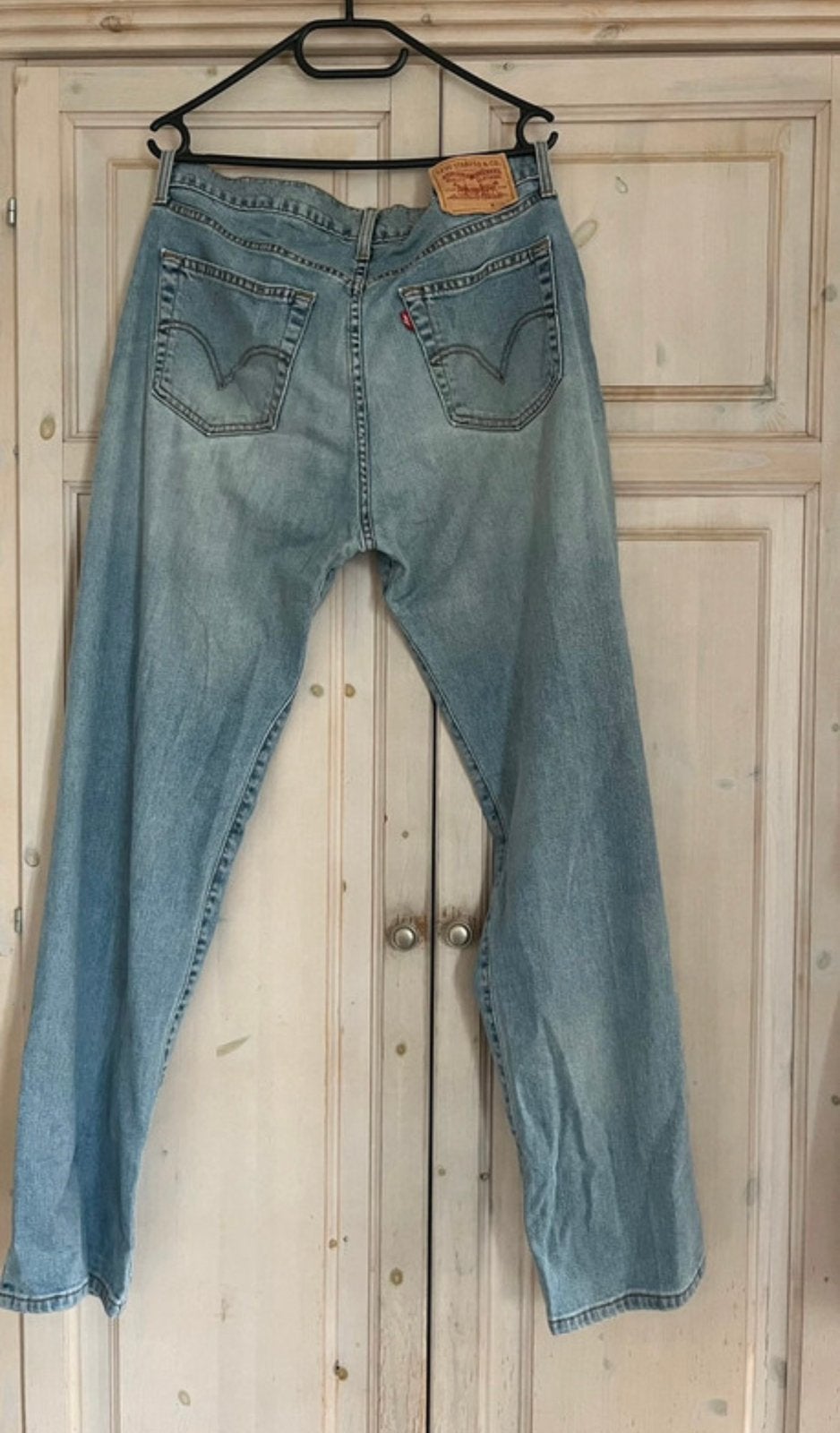 Levi’s 751 jeans maat 36/34, Ophalen of Verzenden, Zo goed als nieuw, Blauw, W28 - W29 (confectie 36)