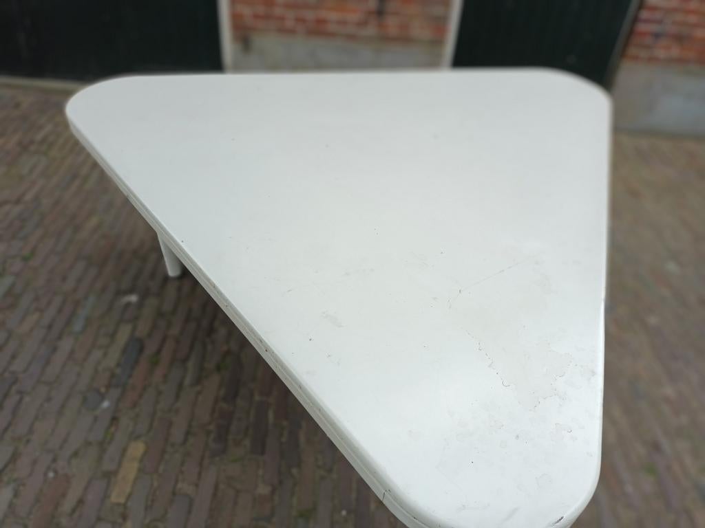 Grote driehoekige tuintafel, Tuin en Terras, Tuintafels, Ophalen, Gebruikt, Rechthoekig