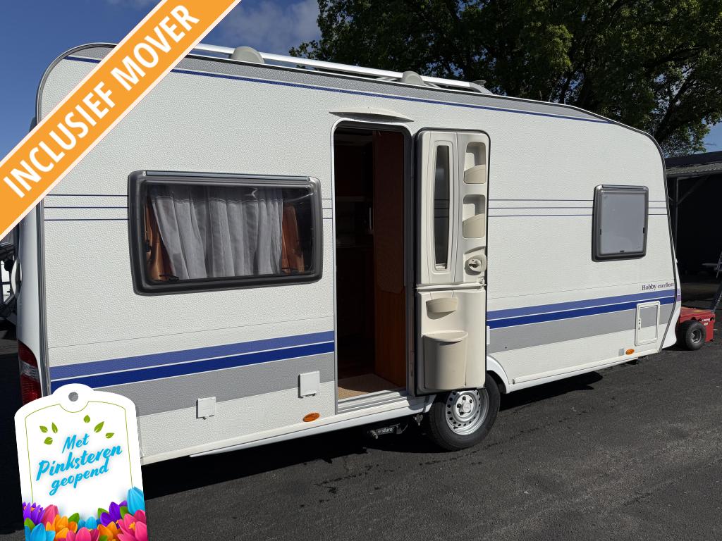 HOBBY EXCELLENT 460 UFE FRANSBED RONDZIT MOVER TENT (TOP), Hobby, Bedrijf, Overige typen, 4 tot 5 meter