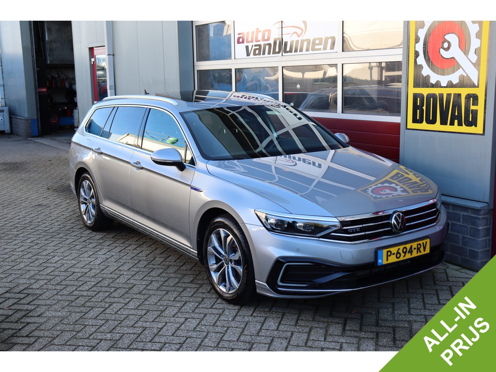 Volkswagen Passat Variant 1.4 TSI PHEV GTE Business O.a: Pan, Stof, Gebruikt, 4 cilinders, Origineel Nederlands
