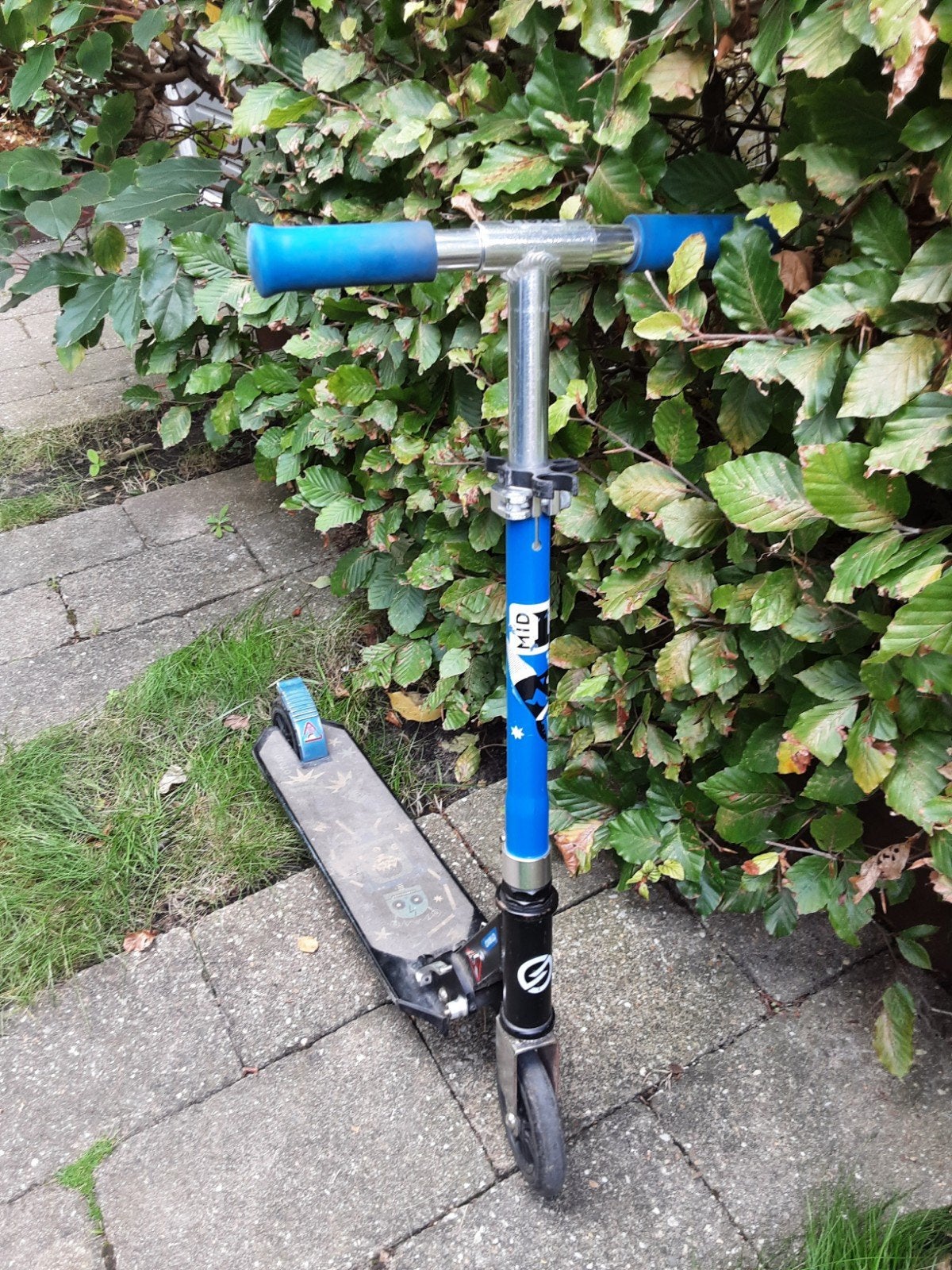 Oxelo blauwe step voor kinderen, Ophalen, Gebruikt, Gewone step, OXELO
