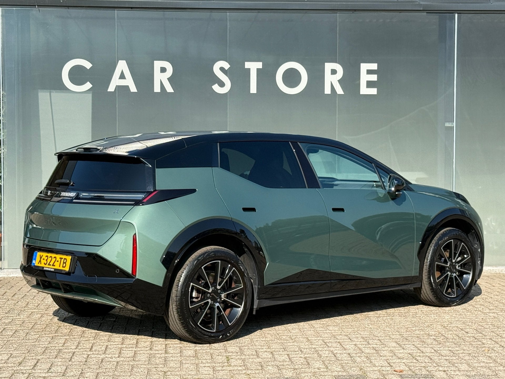 Zeekr X RWD Long Range 69 kWh Pine Green 98% SOH, Automaat, Achterwielaandrijving, Gebruikt, Zwart