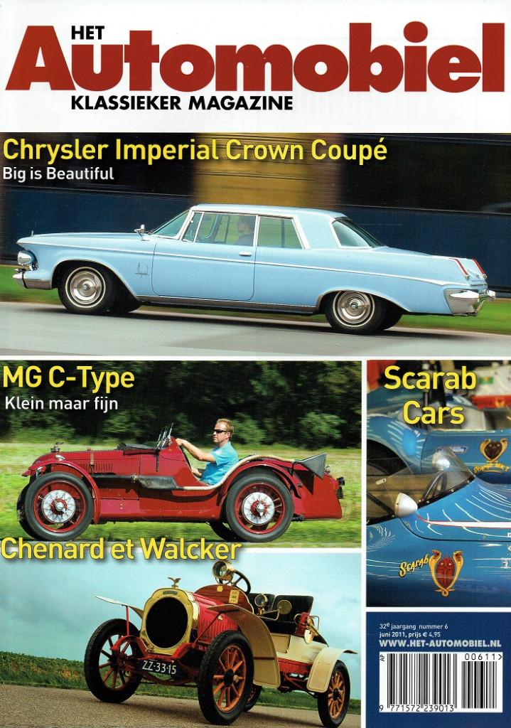 Het Automobiel 2011 nr. 6 (oa Chrysler Imperial Crown Coupé), Verzenden, Gelezen, Algemeen