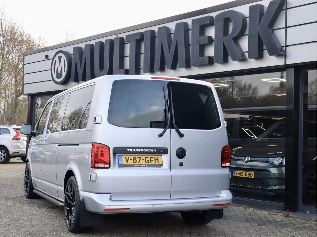 Volkswagen Transporter 2.0 TDI 204PK DSG LUXE DUBBELE CABINE, Auto's, Bestelauto's, Gebruikt, Euro 6, 4 cilinders, LED verlichting