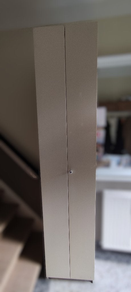 PAX kast smal wit gratis af te halen, Huis en Inrichting, Kasten | Kledingkasten, Ophalen, Minder dan 50 cm, 200 cm of meer, Overige houtsoorten