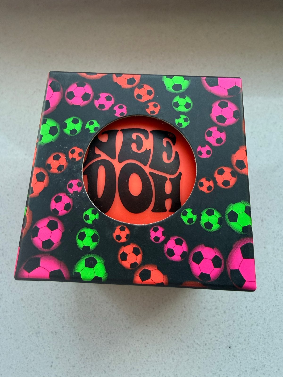 Schylling NeeDoh Hot Shots Bal - Oranje Stressbal, Ophalen of Verzenden, Nieuw, Jongen of Meisje