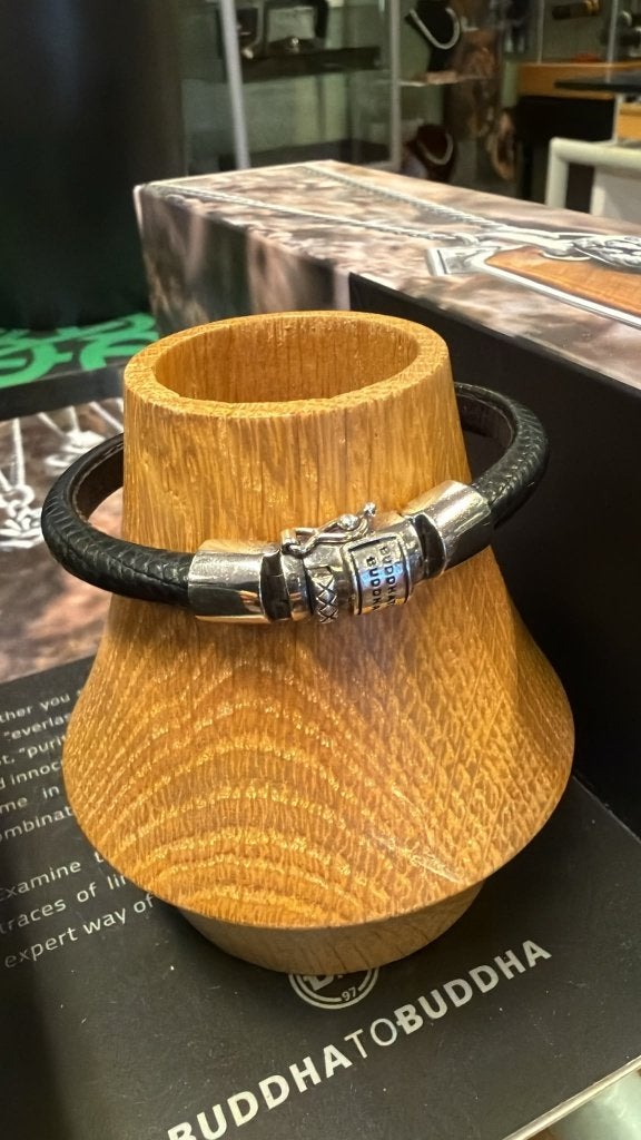 BUDDHA TO BUDDHA ARMBAND TYPE 803BL E JACK SMALL € 89,95, Ophalen of Verzenden, Zo goed als nieuw, Zilver, Zilver