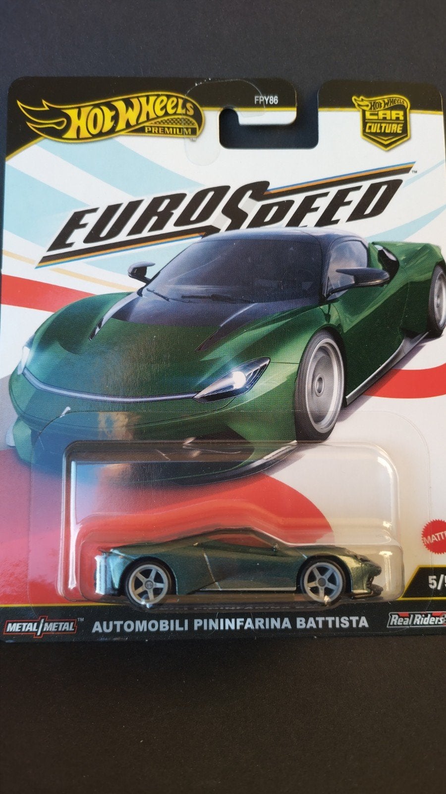 Automobilia Pininfarina Battista 1:64 Hotwheels Pol, Auto, Verzenden, ., Nieuw
