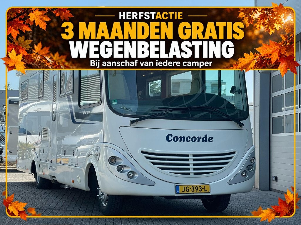 Concorde Charisma 840F IVECO AUTOMAAT LEVELSYSTEEM BEIGE INT, Automaat, Concorde, Bedrijf, Diesel