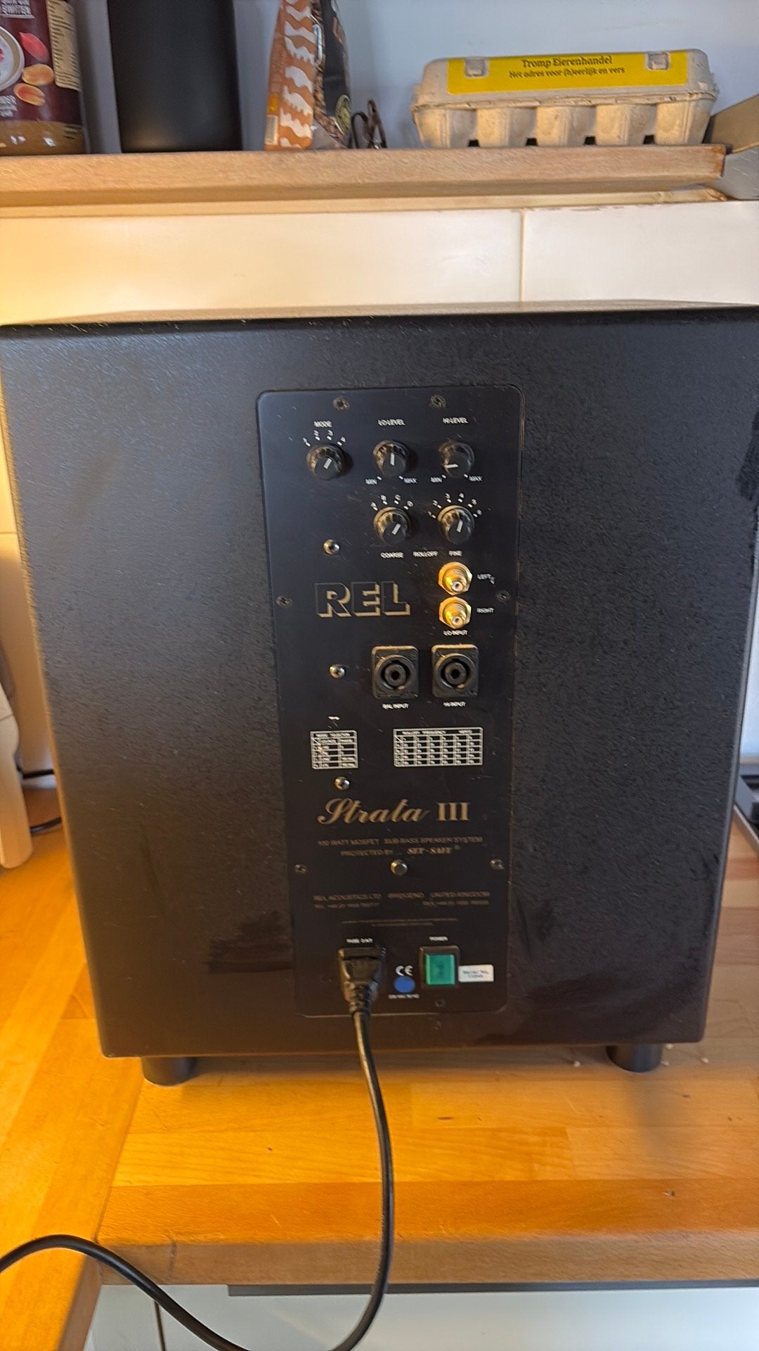 Rell strata lll, Audio, Tv en Foto, Luidsprekers, Ophalen of Verzenden, Minder dan 60 watt, Overige typen, Overige merken