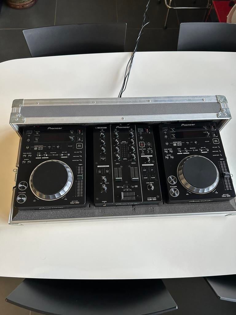 Pioneer dj set in Flightcase, Muziek en Instrumenten, Ophalen, Zo goed als nieuw, Pioneer